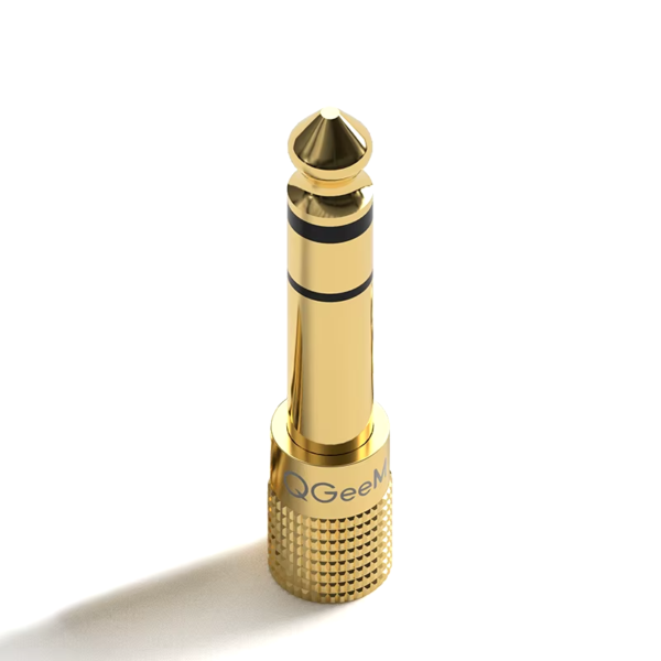 Adaptador QGeeM 6,3/3,5mm para Amplificador e Microfone 7